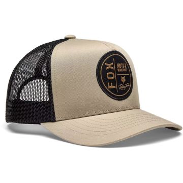 Fox Racing Worldwide Truckerkappe, Iron Brown OS