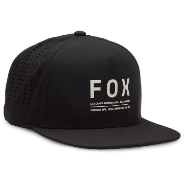 Fox Racing Non Stop Snapback Kappe, Black OS