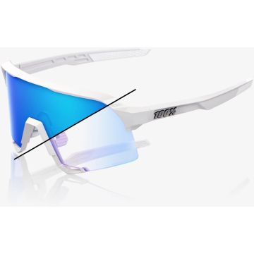 100% S3, Bastille, Blue Mirror Photochromic Lens