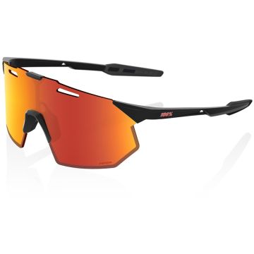 100% Hypercraft SQ Brille, Soft Tact White, Hiper Blue Multilayer Mirror Lens