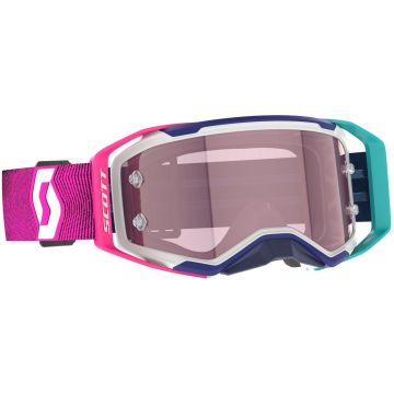 Scott Prospect 2.0 AMP Goggle, Stealth Blue Radiant Pink Rose Works