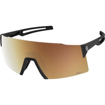 Scott Stride Compact LS Brille, Black AMP LS Gold Chrome S1-3