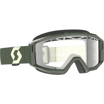 Scott Primal Enduro Goggle, Kaki Green Clear