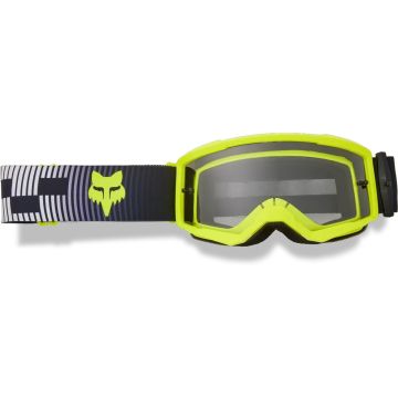 Fox Racing Collect Goggle Youth Grey Yellow Mirrored OS