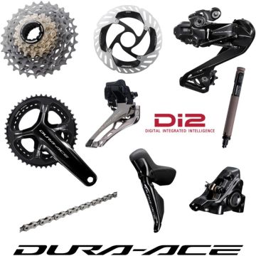 Shimano Dura Ace Di2 Gruppe R9200 PM 2x12 / 50-34 / 170mm / 11-34
