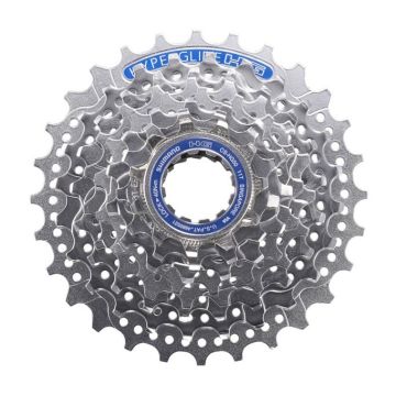 Shimano CS-HG50 Kassette, 8-fach, Silver, 12-25 Zähne