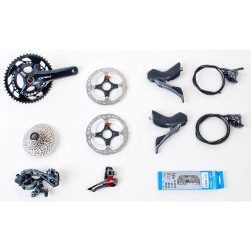 Shimano GRX 820 Gruppe, inkl Bremsen, 2x12