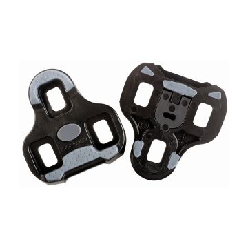 Look Keo Grip Pedalplatten mit Gummipads Black 0 Grad Auslösewinkel