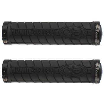 Lizard Skins Logo Lock on Griff schwarz 