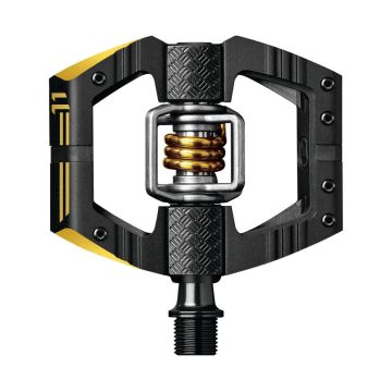 CrankBrothers Mallet Enduro LS 11 Klick/Plattformpedal inkl. Premium Cleats, Black Gold