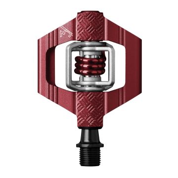CrankBrothers Candy 3 Pedale inkl. Premium Cleats, Dark Red