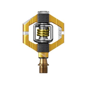 CrankBrothers Candy 11 Pedale inkl. Premium Cleats, Gold
