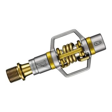 CrankBrothers Eggbeater 11 XC/Race Pedale inkl. Premium Cleats, Gold Gold