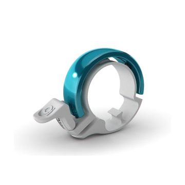 Knog Oi Classic Fahrradklingel White Teal