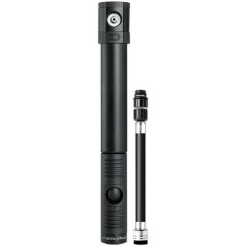 CrankBrothers Klic HV Handpumpe inkl. Rahmenhalter Midnight Edition