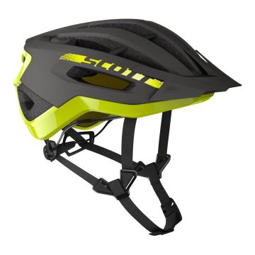 Scott Fuga Plus Mips rev Helm Dark Grey Radium Yellow