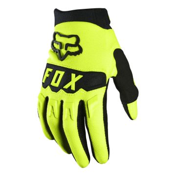 Fox Racing YTH DIRTPAW GLOVE Men's Flo Yellow YL