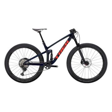 Trek Top Fuel 9.8 XT Carbon Blue Smoke Radioactive Coral