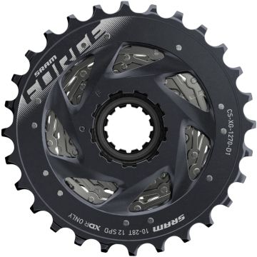 SRAM XG-1270 Kassette, 12-fach, Silver Black