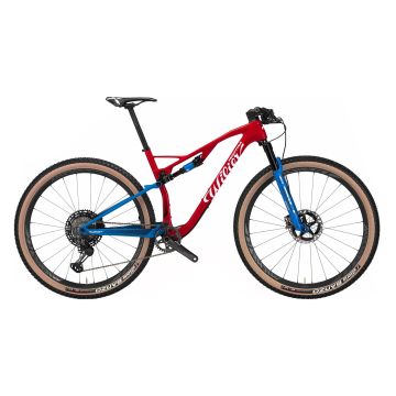 Wilier Urta SLR Sram Eagle XX1 1x12, Miche K1 Carbon Wheels, Red Blue Glossy
