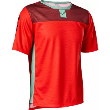 Fox Racing Defend SS Jersey Youth Flow Red