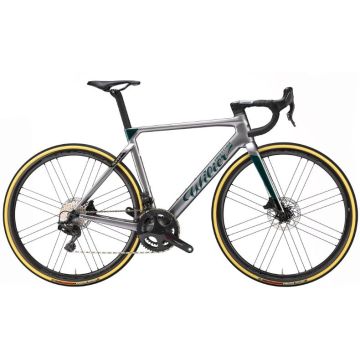 Wilier Filante SLR Disc, Sram Force Etap AXS,  Triestina SLR 42, Grey Iride Green Glossy