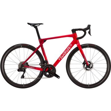 Wilier Granturismo SLR, Shimano Ultegra Di2, SLR38 Wheels, Faded Red White Glossy