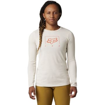 Fox Racing Ranger Langarm Jersey Women Vintage White