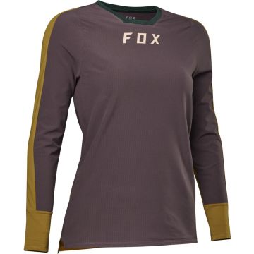 Fox Racing Defend Langarm Thermal Jersey Women Matte Rootbeer Bronz