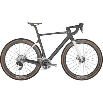 Scott Addict Gravel Tuned Raw Carbon Gloss White