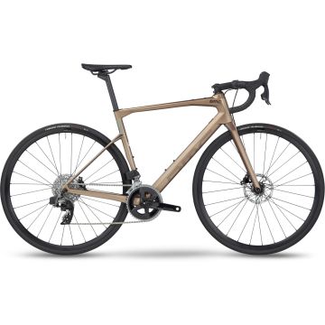 BMC Roadmachine Four, Sram Rival eTap AXS, Metallic Brown Black