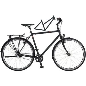 VSF fahrradmanufaktur T-300 Shimano Alfine 8, Riemenantrieb, Ebony Matt, Trapez