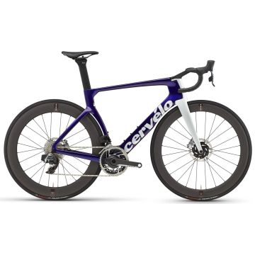 Cervelo S5 SRAM Red Etap AXS mit Powermeter, Sapphire Ice