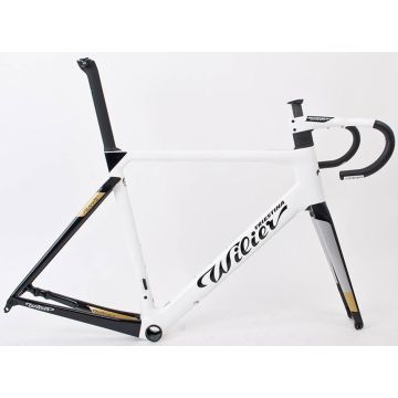 Wilier Filante SLR Frameset, FilanteBar 430x127, Infinitamente Weiss Schwarz Silber Gold