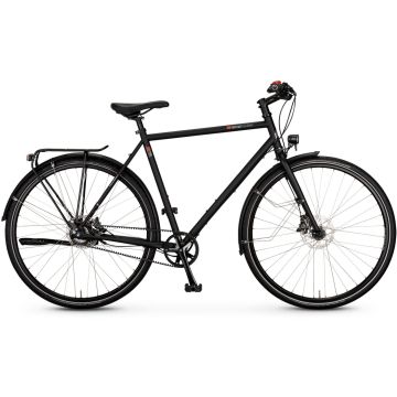 VSF fahrradmanufaktur T-700 Disc Shimano Alfine 11, Riemenantrieb, Ebony Matt, Diamant