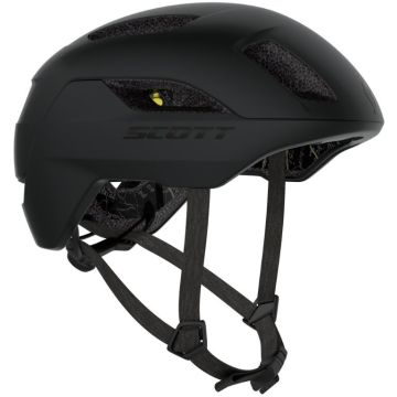Scott La Mokka Plus Mips mit Rücklicht Helm, Black Matt