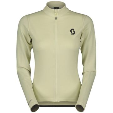Scott Gravel Warm Merino Shirt Langarm, Women, Pale Yellow