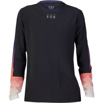 Fox Racing Defend Thermal Lunar Langarm Jersey, Schwarz