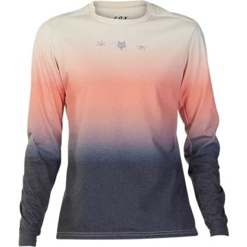 Fox Racing Ranger Drirelease Lunar Langarm Jersey, Knochenweiss