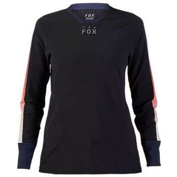 Fox Racing Defend Thermal Lunar Langarm Jersey Women, Schwarz