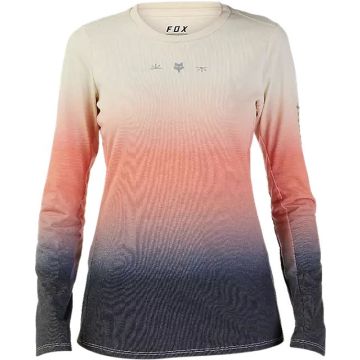 Fox Racing Ranger Drirelease Lunar Langarm Jersey Women, Knochenweiss