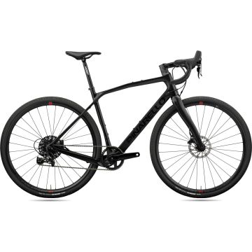 Pinarello Granger X3 Disk Shimano GRX 600 1x11, Fulcrum Rapid Red 900 DB Laufräder, Black On Black