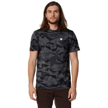 Fox Racing T-Shirt, Schwarz Camouflage