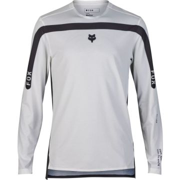 Fox Racing Flexair Aviation Race Langarm Jersey, White