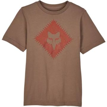 Fox Racing Leo Premium T-Shirt Youth, Chai Braun