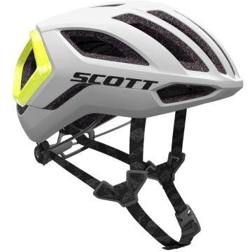 Scott Centric Plus Mips Helm Rainbow White Radium Yellow