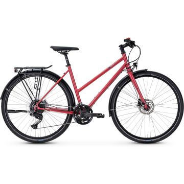 VSF fahrradmanufaktur T-500 Disc Limited Edition, Shimano Cues 20, Raspberry Red Glänzend, Trapez