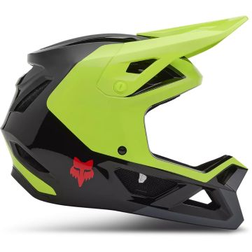 Fox Racing Rampage Barge Full Face Helm Fluorescent Yellow