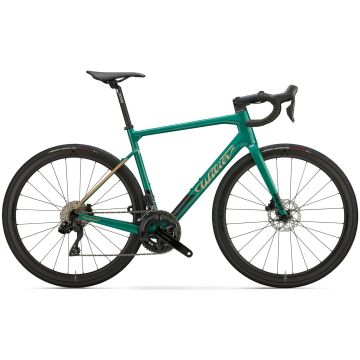 Wilier Garda Disc Shimano 105, Miche Reflex Laufräder, Green Gold