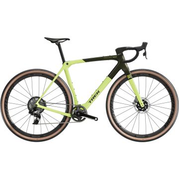 Trek Checkmate SLR 8 Sram RED XPLR AXS, Olive Drab Glowstick